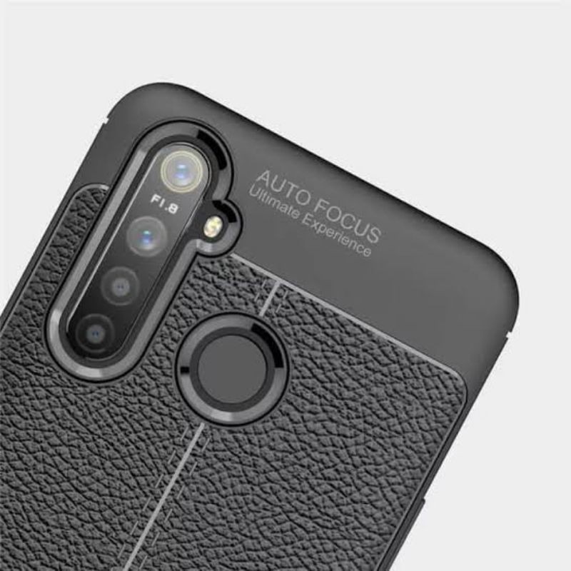 Softcase Realme 5pro Autofocus Leather Case Ultimatte Premium Quality