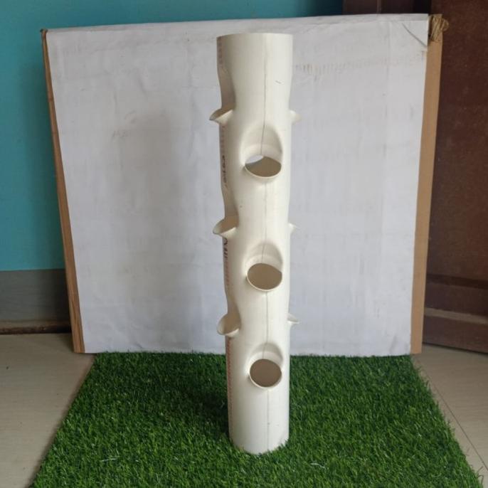 pot tower vertikal hidroponik abhmt Ayo Beli