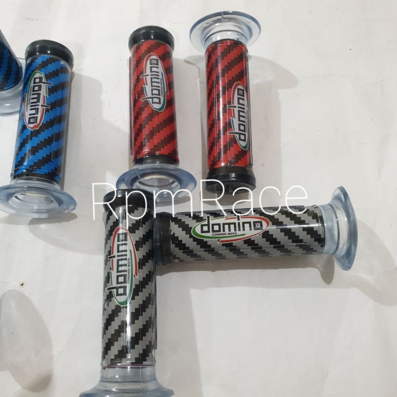 Sarung Gas Handgrip Karbon Domino Universal 1 pasang Kiri Kanan