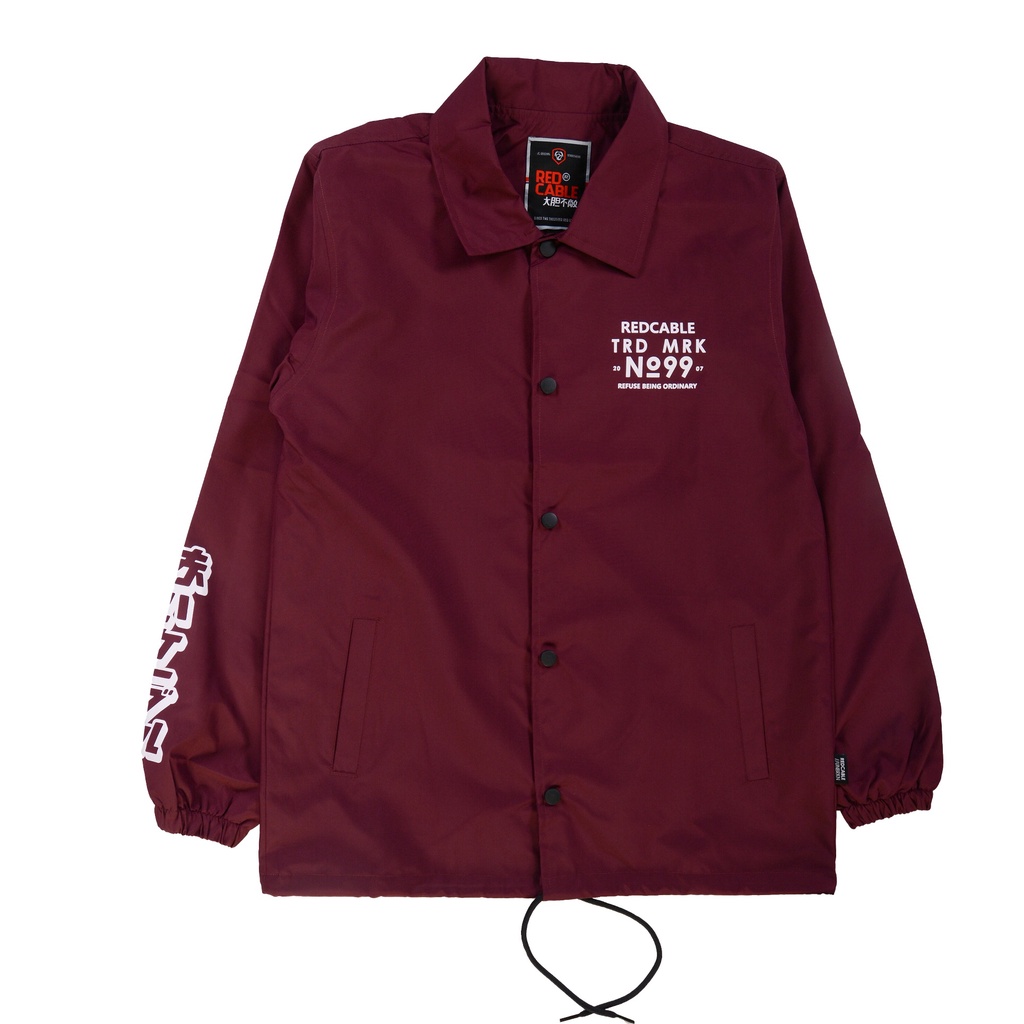 Redcable Coach Jacket - Setsuko Maroon