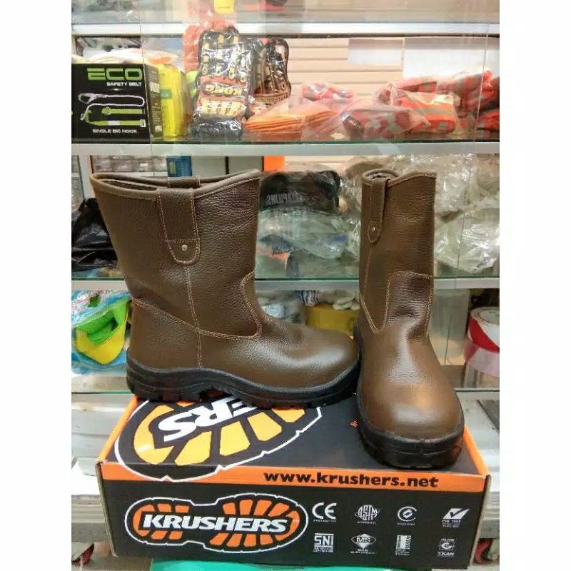 Sepatu Safety KRUSHERS Texas/ Safety Boots Krushers Original Safety Shoes