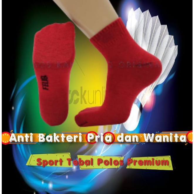 Kaos Kaki Sport/KAOS KAKI SPORT POLYESTER/KAOS KAKI SPORT TEBAL/KAOS KAKI KEKINIAN