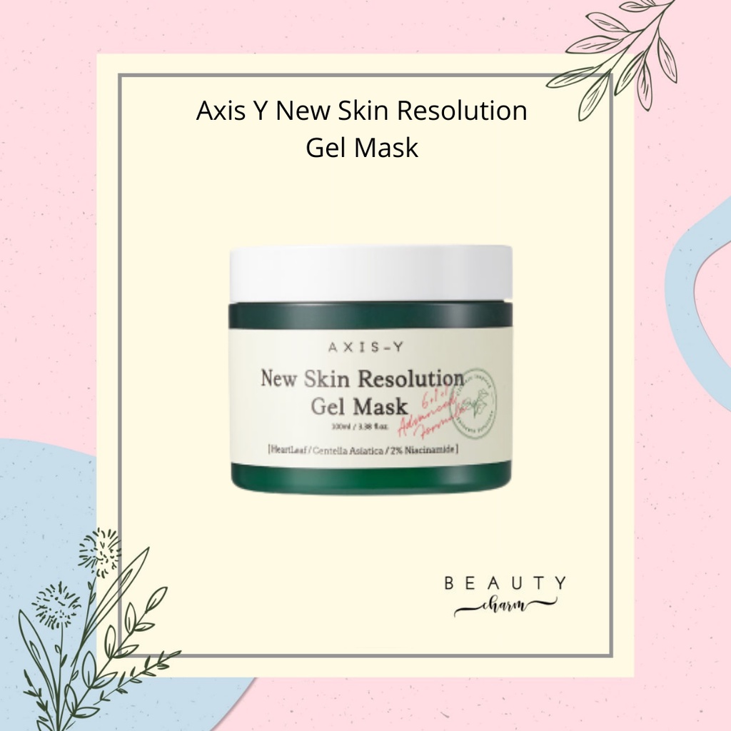 [NEW] Axis Y New Skin Resolution Gel Mask 100ml / Gel Mask