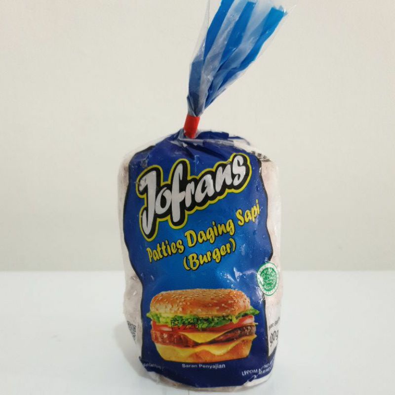 Jofrans Patties Daging Sapi (Burger) 900gr