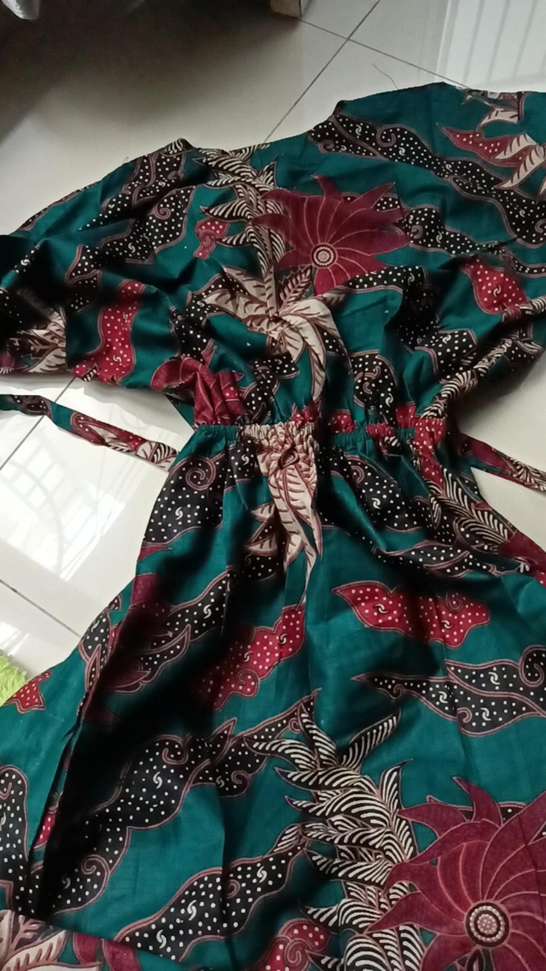 Ms Gamis Batik Sriwedari Maxi Bumil/busui Katun Sogan Allsize & Jumbo