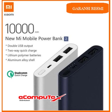 POWERBANK XIAOMI 10000MAH DUAL PORT PRO 2