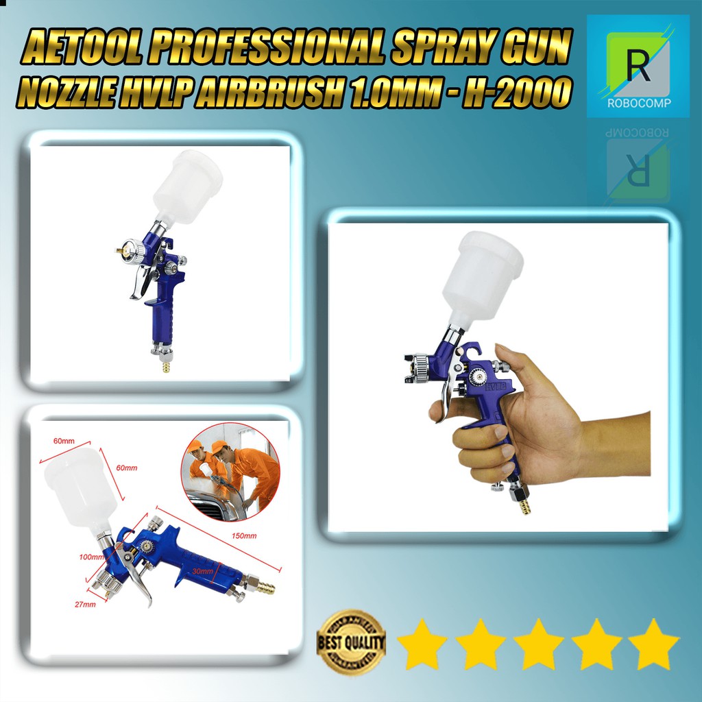 Airbrush Professional Spray Gun Nozzle HVLP