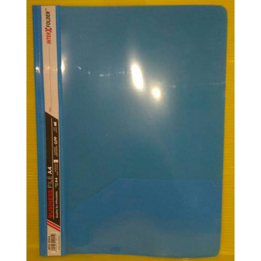 

Termurah Inter X Folder Business File A4 - Biru (Pak 12 Pcs) Offic