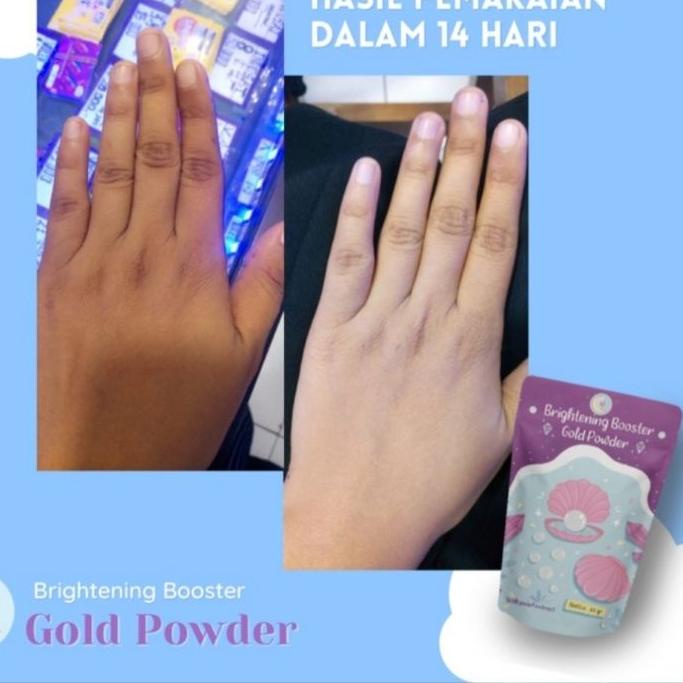 【⚡TAR】Distributor Resmi FREE GIFT  (BPOM)Bubuk Bibit Serbuk Gold Booster Powder Serbuk Gold Lulur 25
