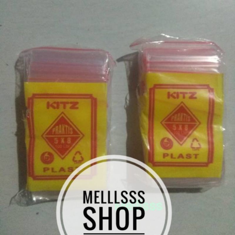 PLASTIK KLIP 5 X 8 CM ISI 100 LEMBAR