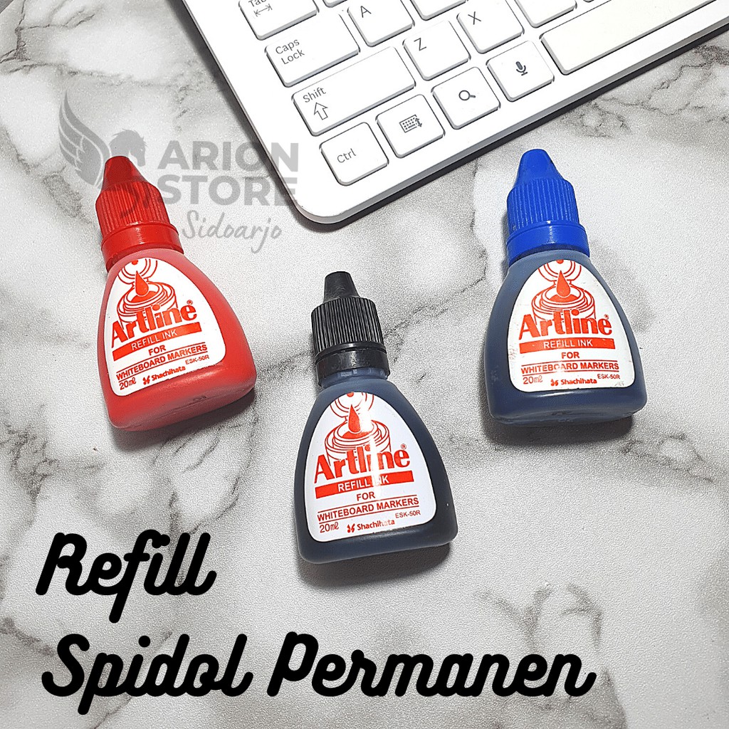 

[ARION STORE] Refill Spidol Permanen Marker 20ML Artline (ESK-20R) [PCS]