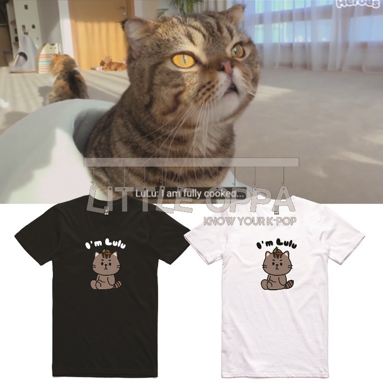 T-SHIRT KAOS CREAM HEROES LULU I'M LULU