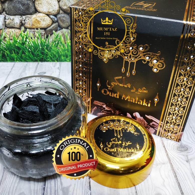 ✸ Bukhur Buhur OUD MALAKI By Bin Qadim - Bakhoor Dupa Arab Saudi Original Asli oud maliki ♙