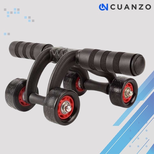 Power Wheel Alat Fitness Roller / Alat Gym Di Rumah Rumahan Alat Fitness Push Up Sit Up Bar Besi Multifungsi Pembentuk Pengecil Pelangsing Perut Lengan Dada Pria Perlengkapan Gym DiRumah / Ab Roll Roller Speeds Double Wheel Murah / Alat Olahraga Fitnes