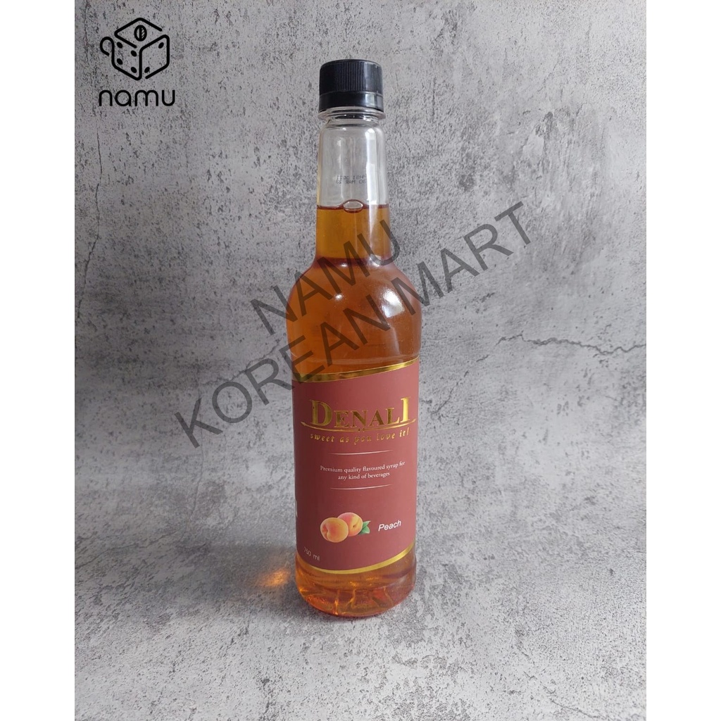 

Denali Syrup Peach Flavor / Syrup Rasa Peach 750ml