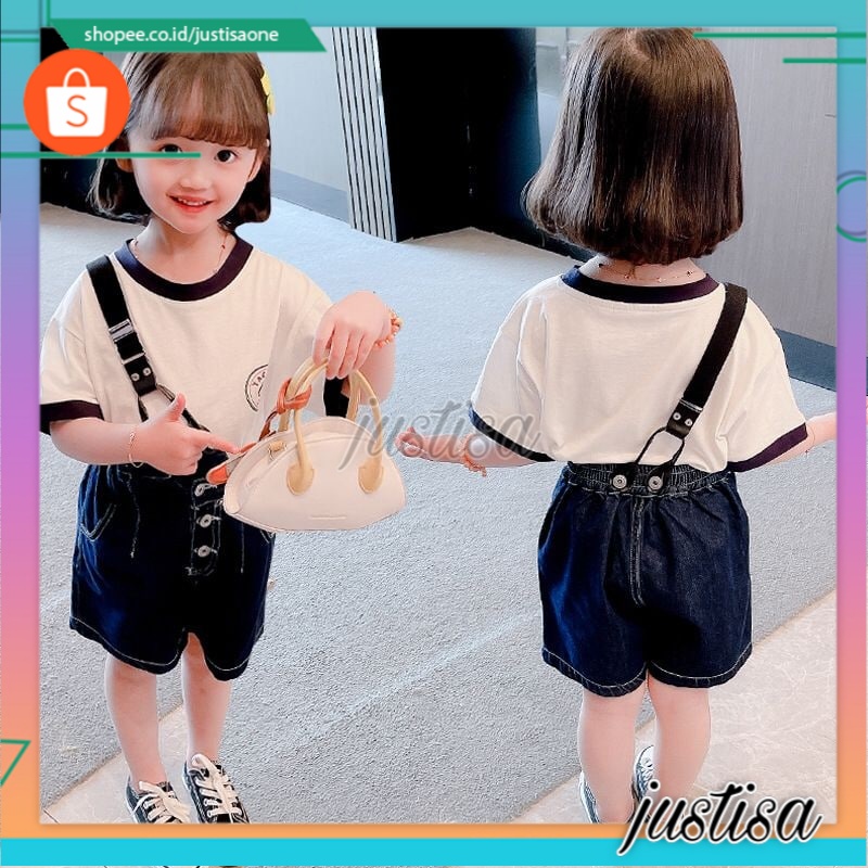 Promo !! Setelan baju anak perempuan / setelan tacome out playsuit ukuran 4-7tahun / Setelan import trendy