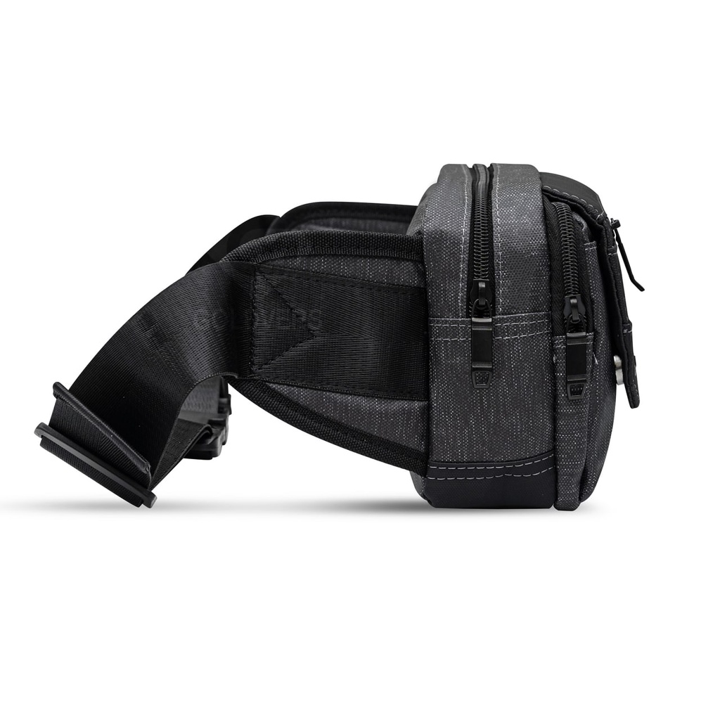 Waist Bag Tas Selempang Pria Polo Land Waterproof Terbaru Anti Air