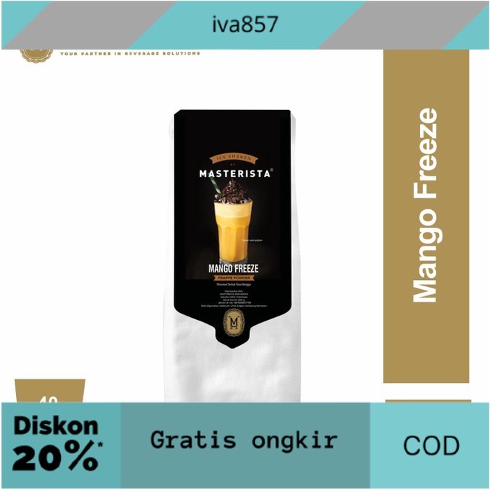 

PROMO Bubuk Minuman Manggo Freeze GRATIS ONGKIR