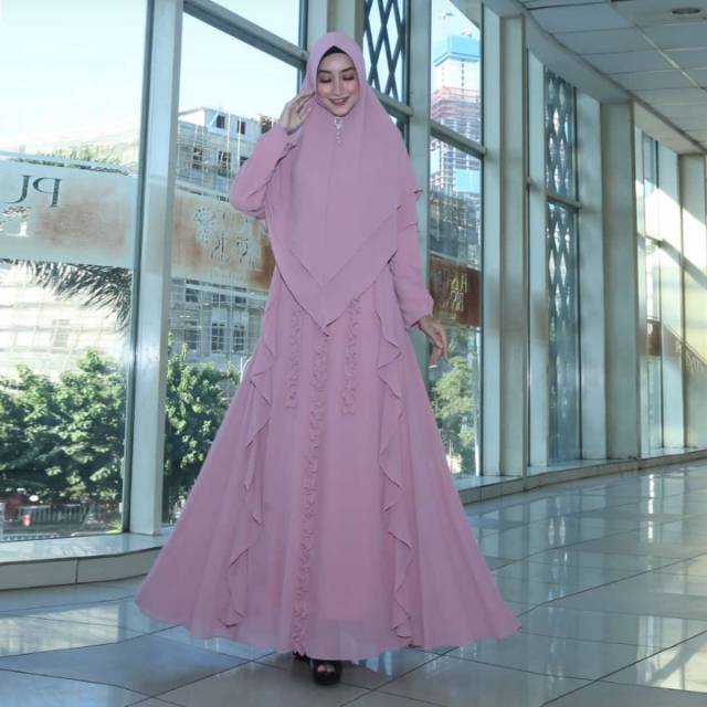 GAMIS SET SYARI CERUTI/SET SYARI/SYARI CERUTI