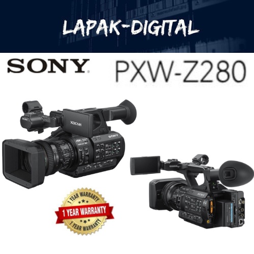 Sony PXW-Z280 4K 3-CMOS Camcorder - Garansi Resmi