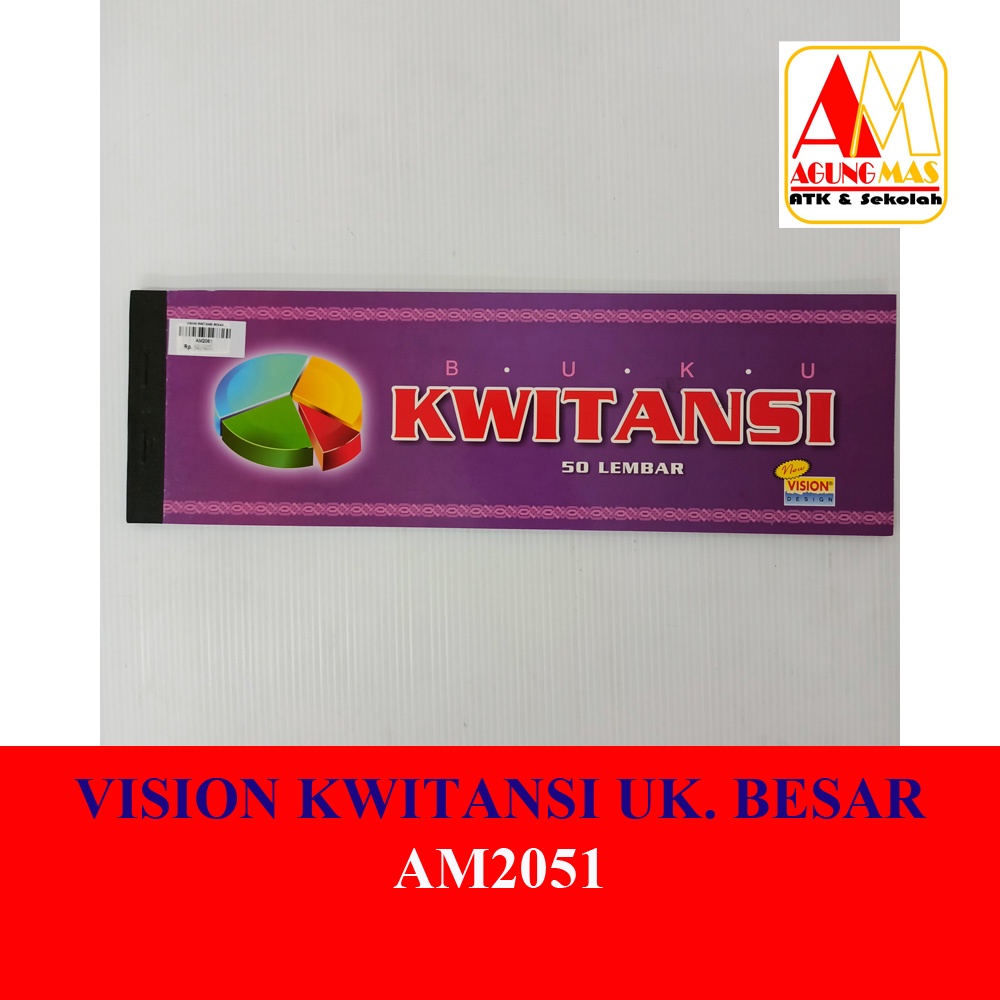 

VISION KWITANSI UKURAN BESAR