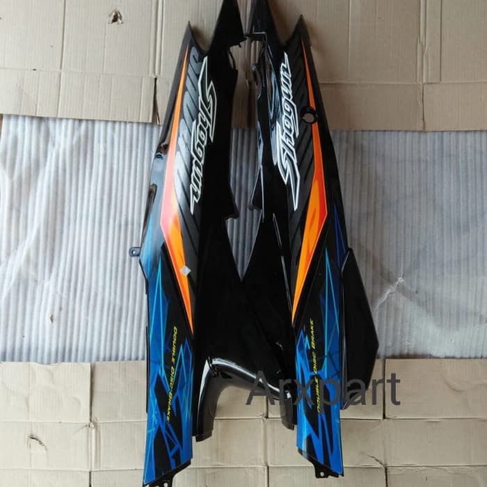 body belakang shogun sp 125 biru