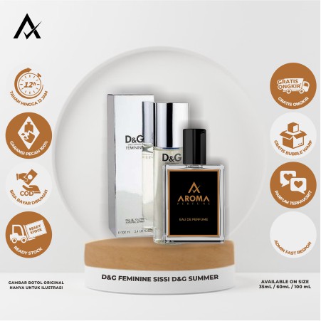 D&G Feminine Dolce&Gabbana farfum Perfume Parfum Tahan Lama Perempuan De Cologne Minyak Original Men