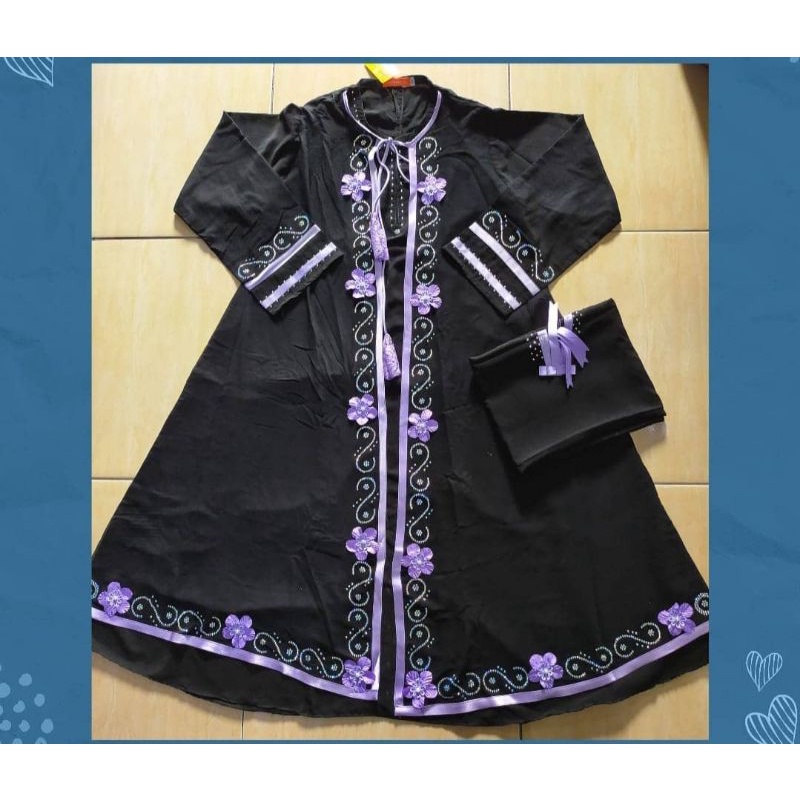 SetelanGamis Aurora Anak Gamis Syar'i Gamis Terbaru Gamis Original Temboro