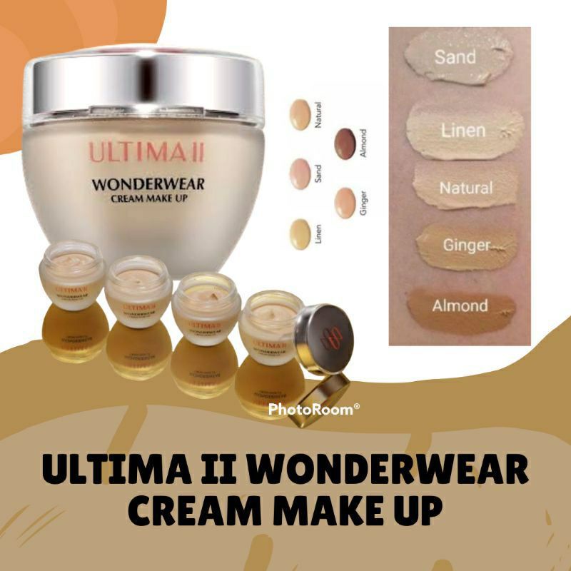 ULTIMA II wonderwear cream makeup ( bulat )