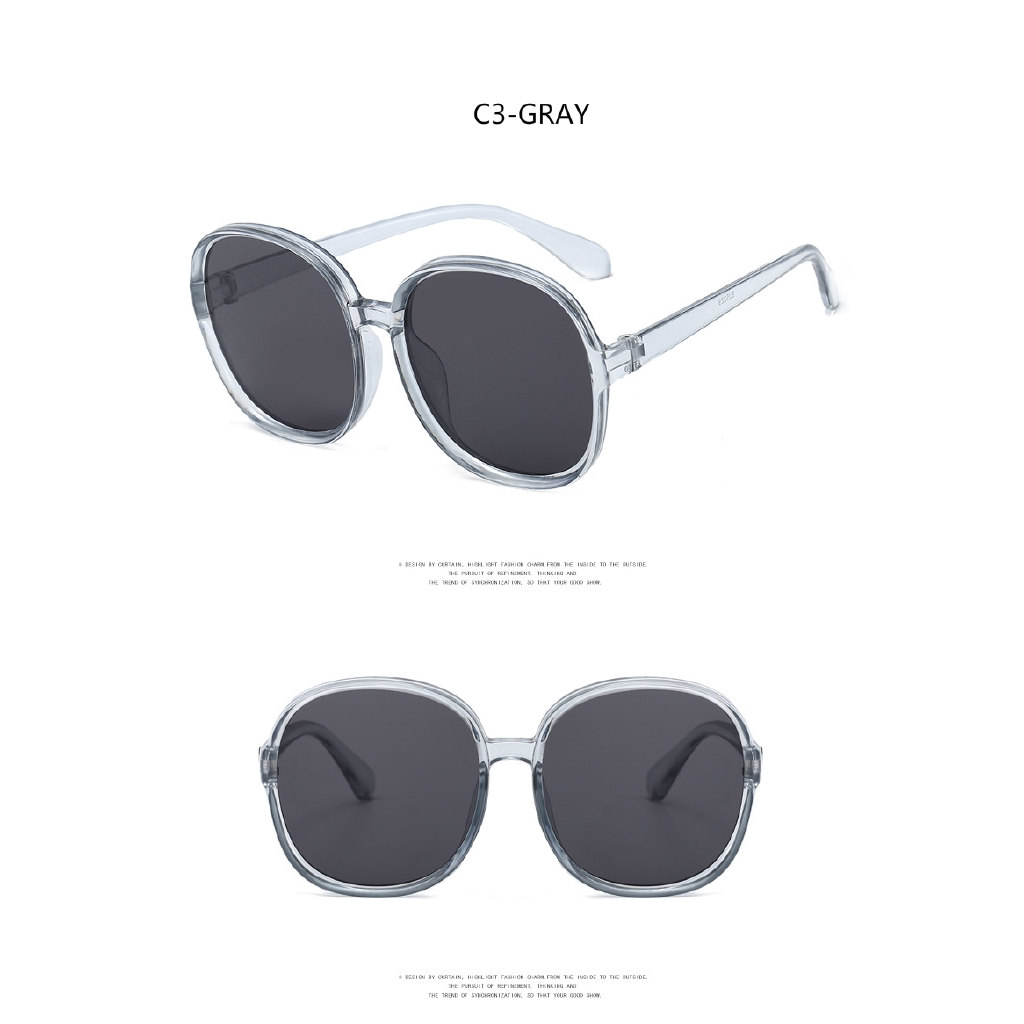 Large round frame 2020 new European and American fashion sunglasses