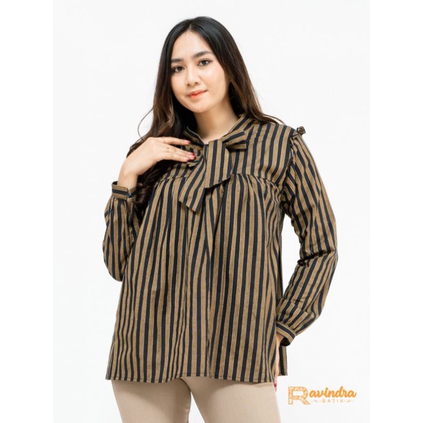 Blouse Lurik Tenun