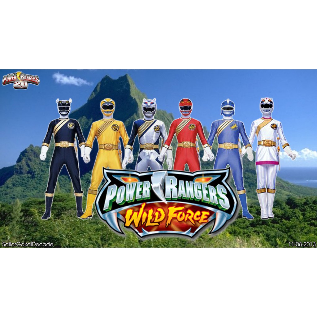 DVD Power Rangers Wild Force Subtitle Indonesia