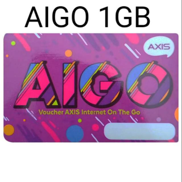 VOUCHER AXIS AIGO BRONET 1+ 30HARI