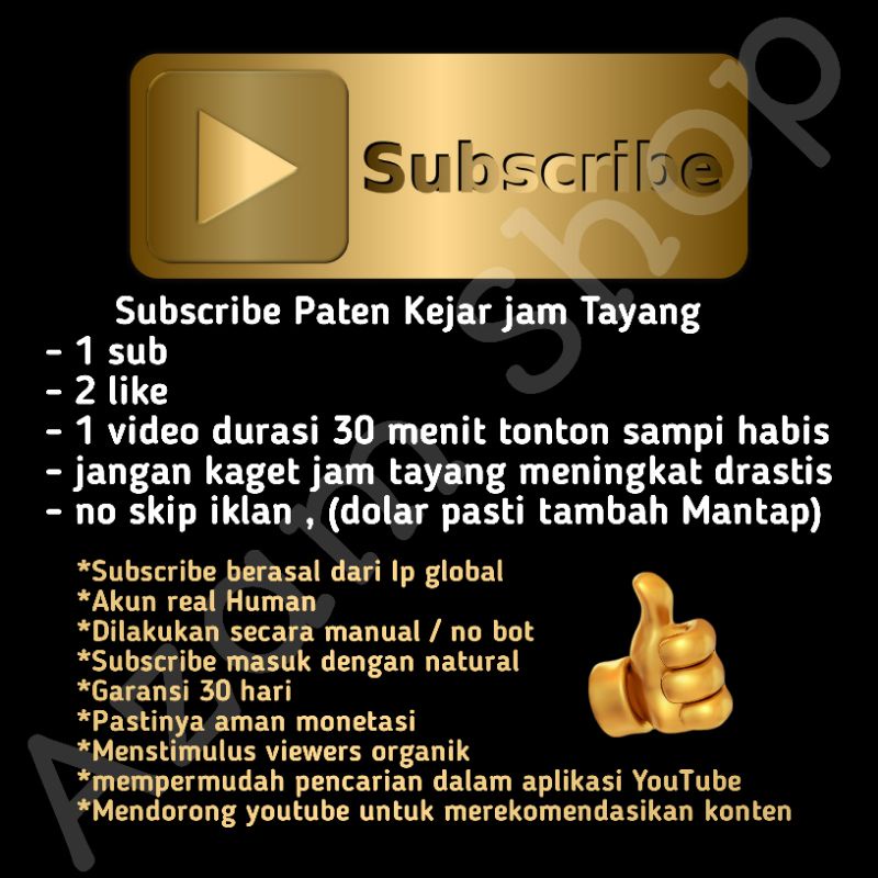 Subscriber youtuber termurah permanen/Subscribe channel youtube