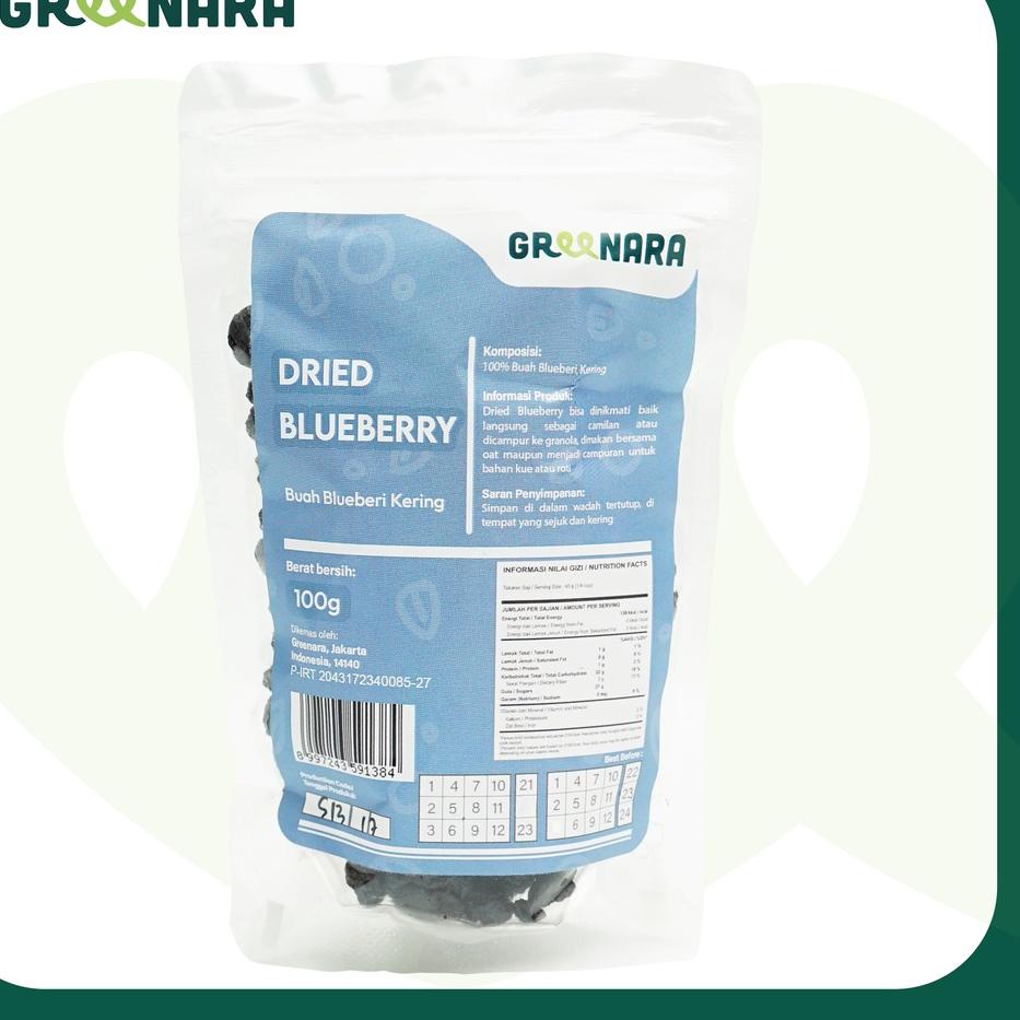 

Terbaik! Dried Blueberry 100gr