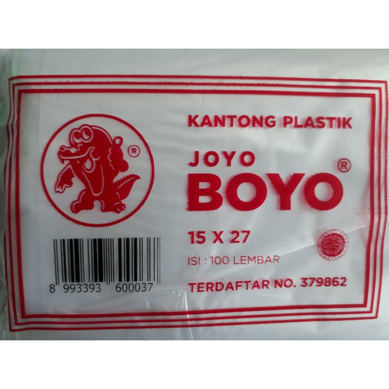 

plastik boyo 1kg ukuran 15 x 27 buram