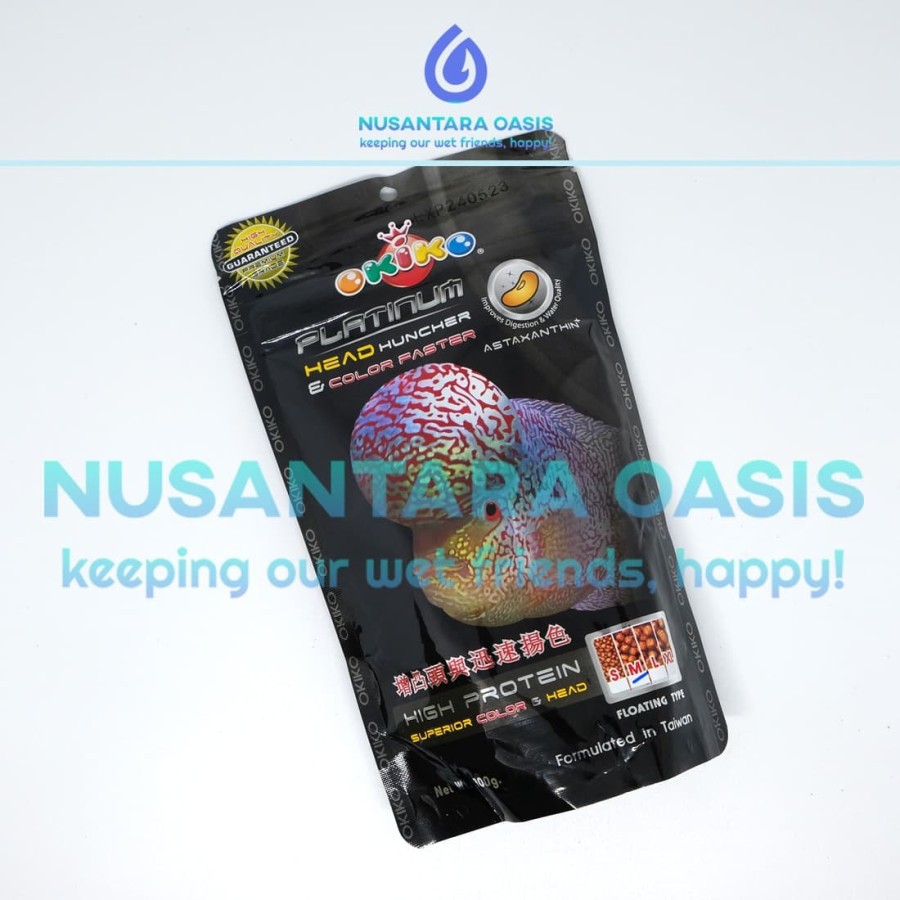 PAKAN IKAN LOUHAN / PELET IKAN OKIKO PLATINUM