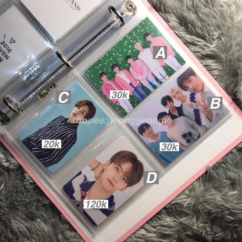 SEVENTEEN JEONGHAN PHOTOCARD CARGEN 2 PC JAM 24H MURAH OFFICIAL PC POLAROID POLA