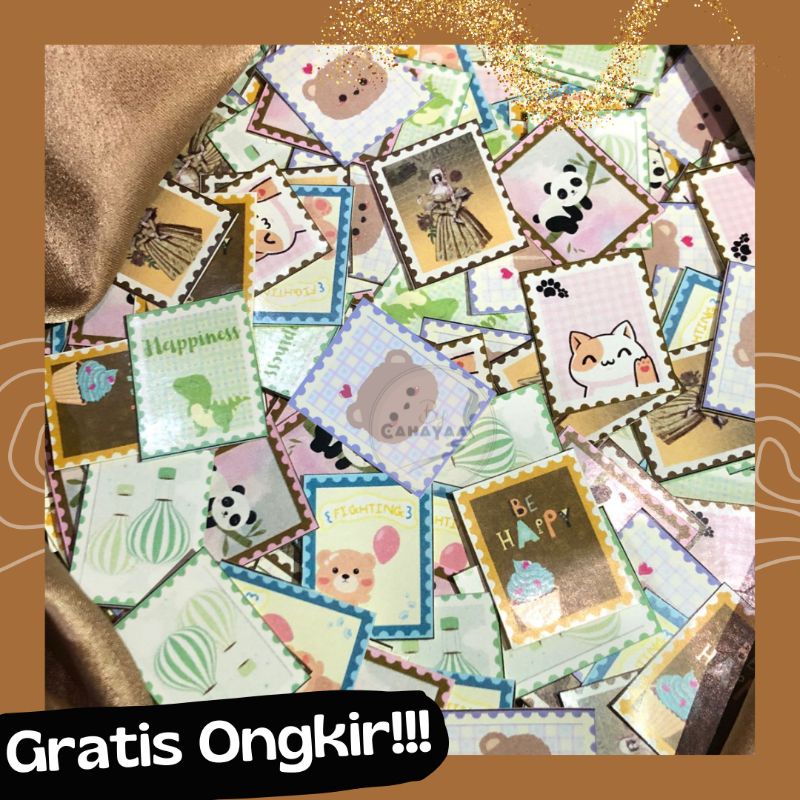 

PERANGKO AESTHETIC JOURNAL / PERANGKO STIKER JURNAL LUCU / STIKER DEKORASI BUKU DAN JURNAL