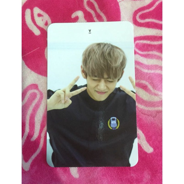 Pc tae orul , photocard tae v bts.