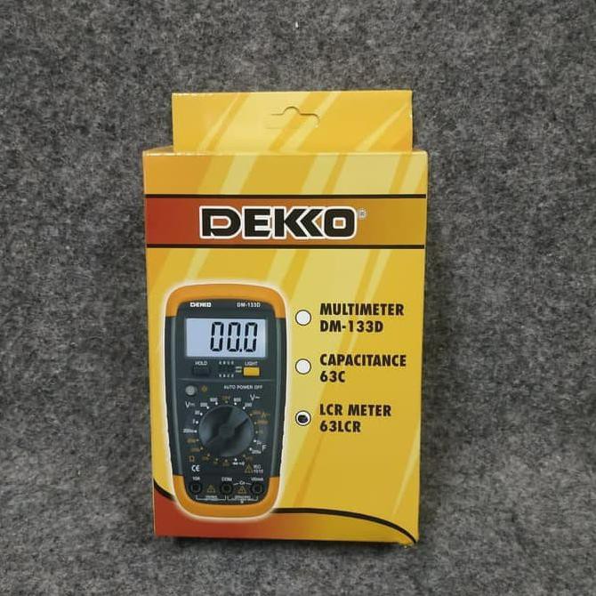 LCR Meter Digital Dekko 63LCR