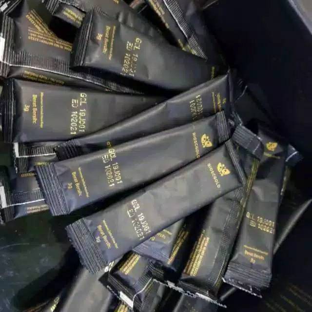 (10 Sachet) BIOGOLD Stemcell Plus BioGreen Bio Gold Vitalitas Pria SC Barcode