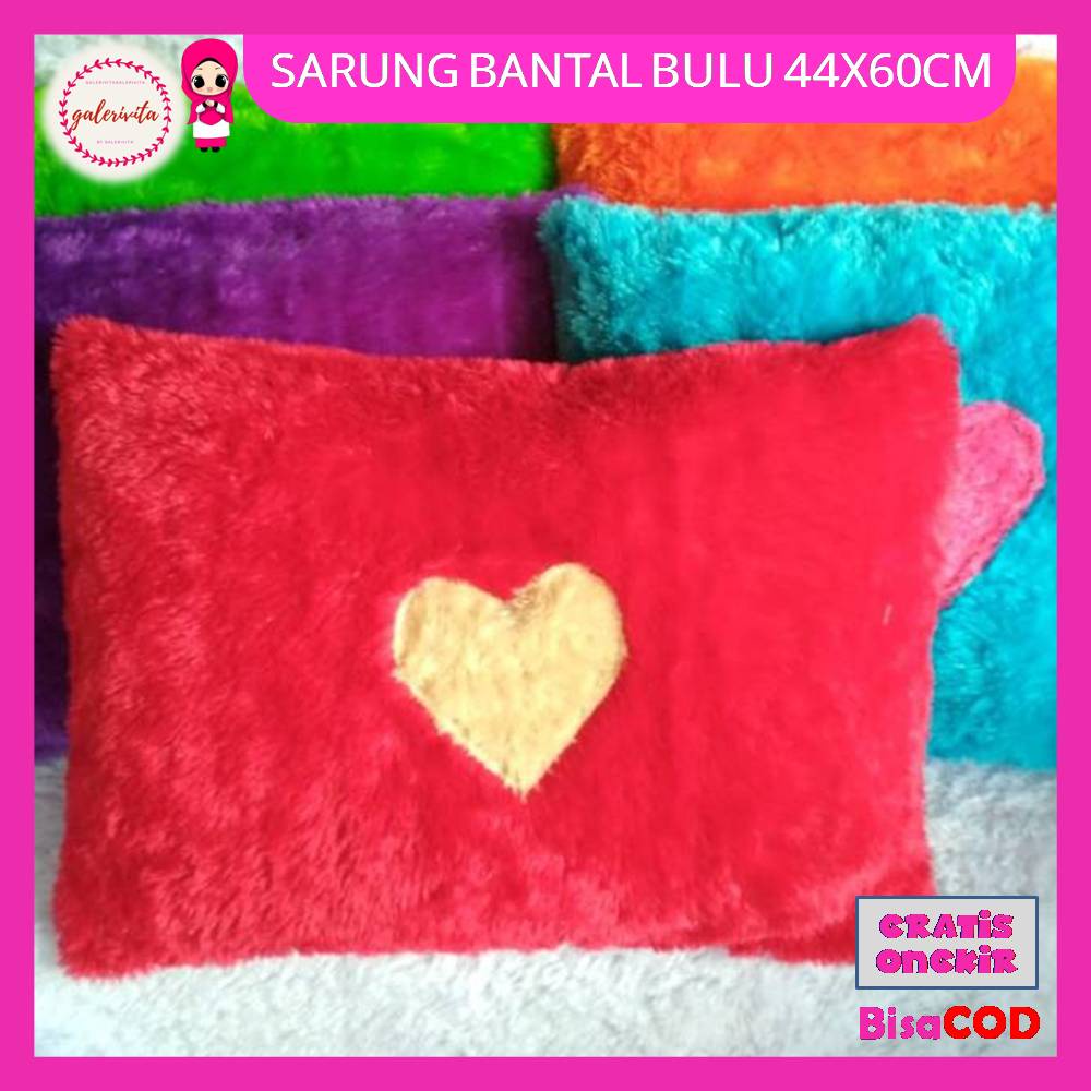Sarung Bantal Bulu Rasfur / Sarung Bantal Bulu Kepala