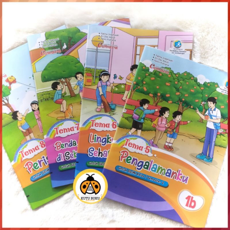 Paket LKS Cemara Kelas 1 SD/MI semester 2 ( Tema 5,6,7,8 ) - CV. Putra Nugraha
