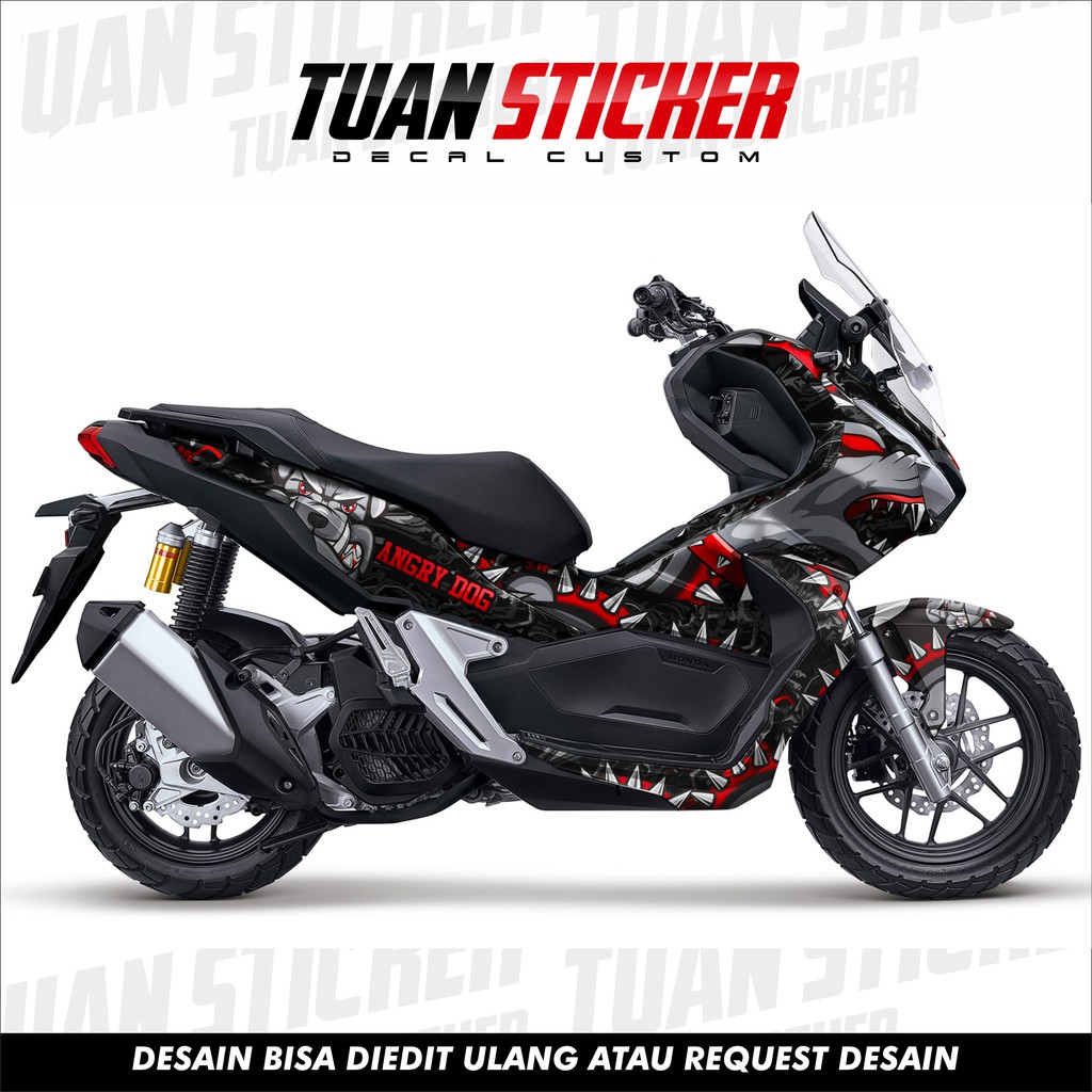 Sticker Striping DECAL Honda ADV 150, Sticker Decal ADV, Sticker ADV 150 ,striping ADV 150 DOG