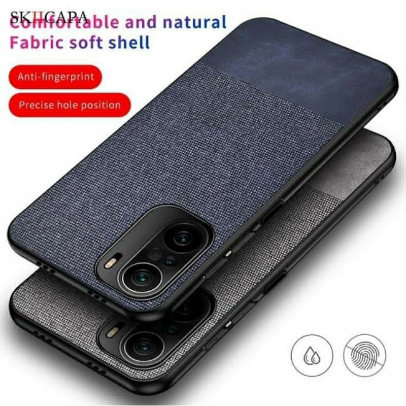 Redmi Note 10 / Note10 Pro Softcase Denim Cover Soft Case Silikon