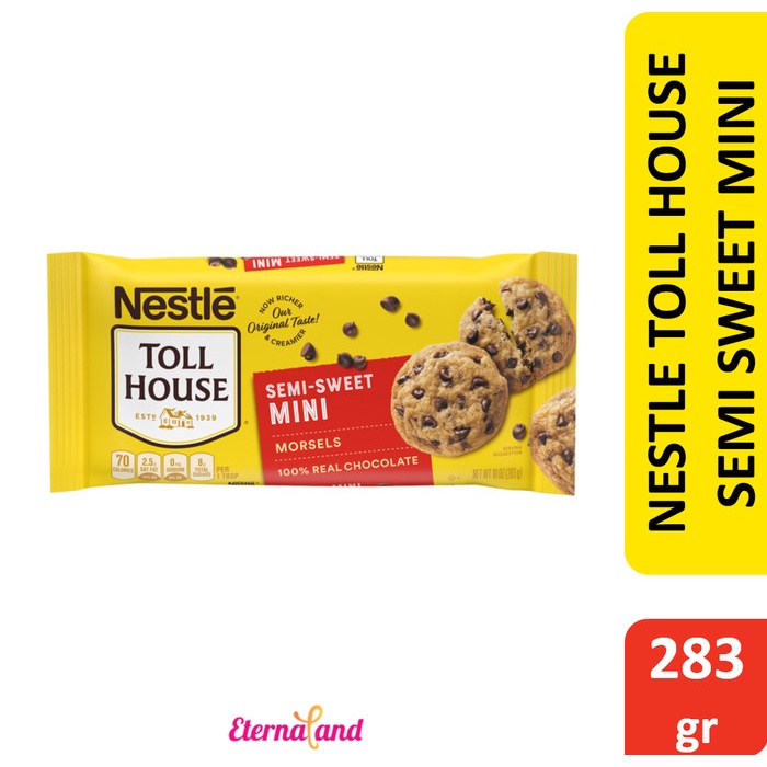 Jual ♥️Bisa Cod♥️ Nestle Toll House Chocolate Chip Cookies - Cokelat Chip -  Minisemisweet Indonesia|Shopee Indonesia