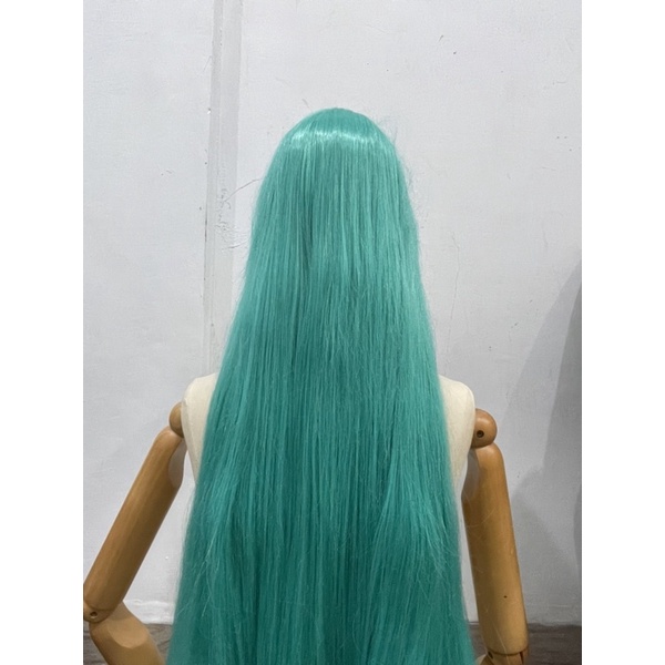 [RENTAL] Wig Hijau Tosca 80 cm