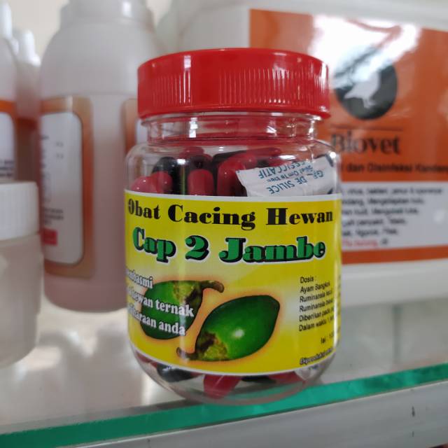 OBAT CACING HEWAN CAP 2 JAMBE