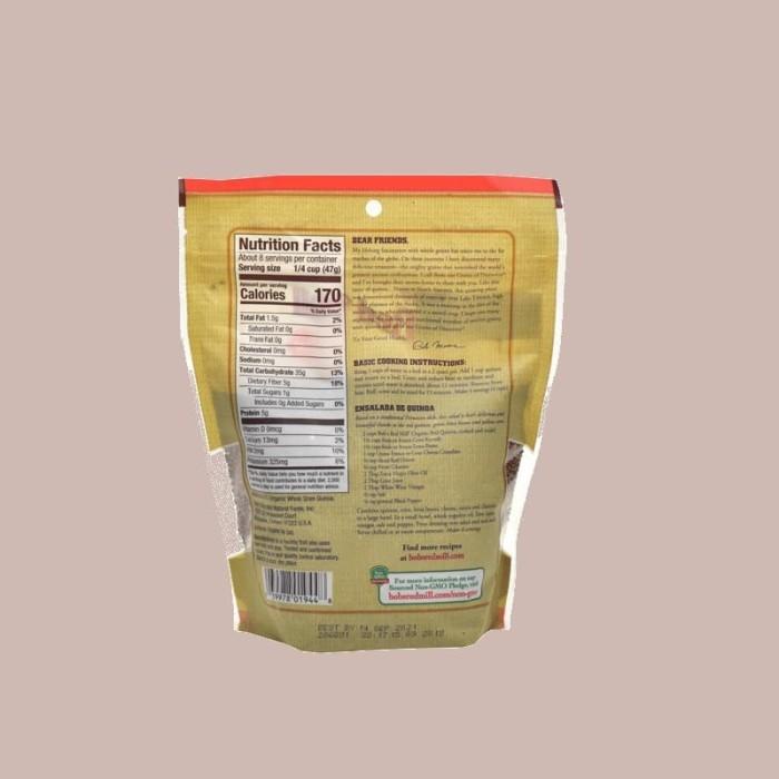

Bob's Red Mill - Organic Red Quinoa Grain 368 g Best Seller